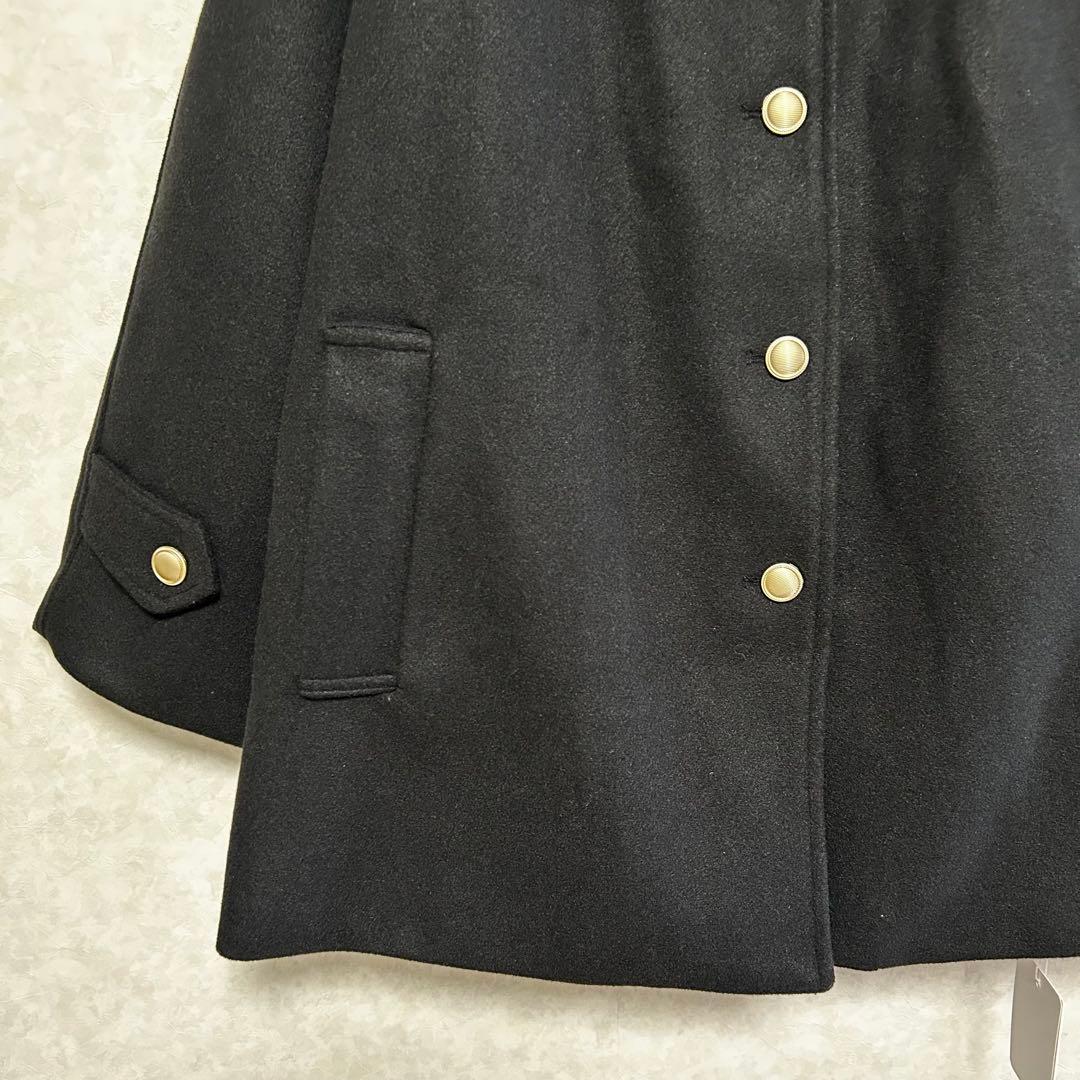 新品タグ付きcallautia カラウティア　ゴールドボタンミドルコート