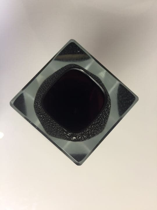 ベネチアンMURANOムラーノ イタリア　花瓶　クリスタル花瓶３点セット