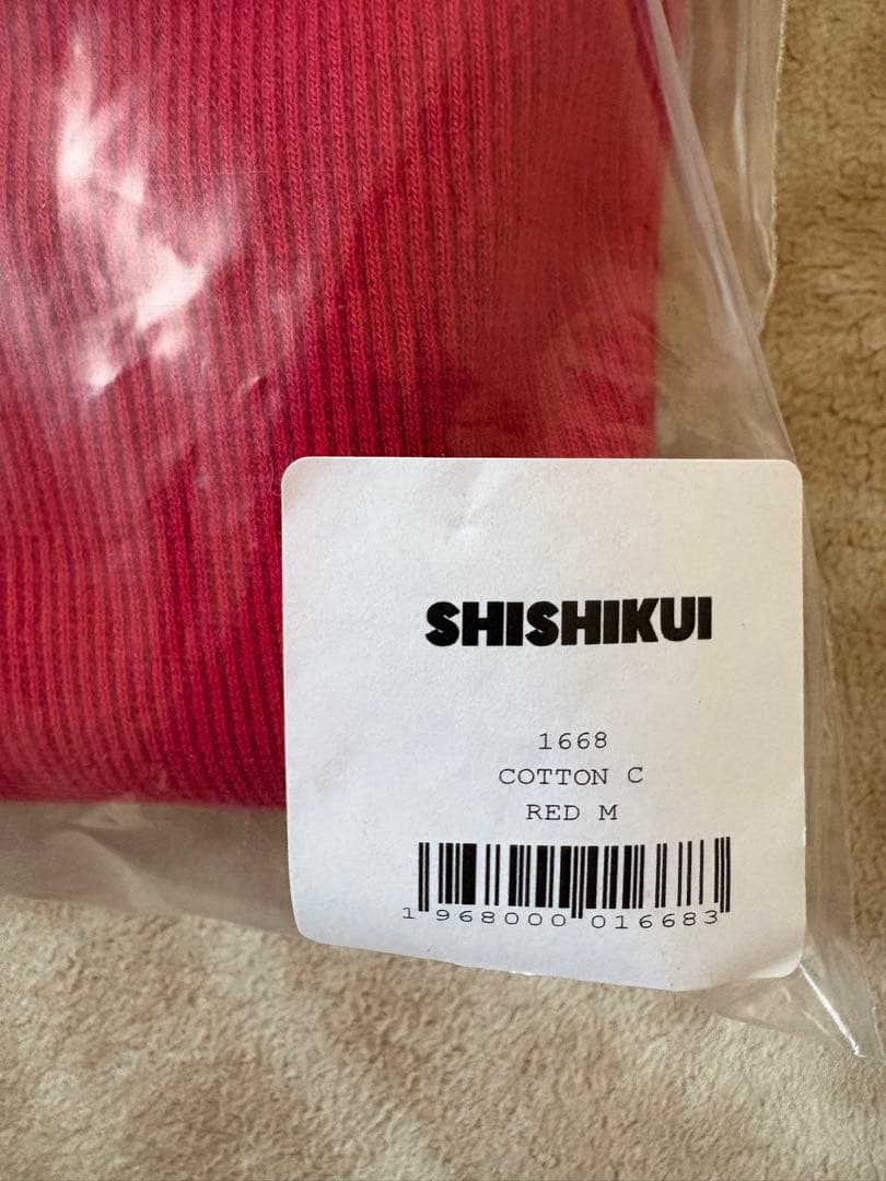 トップス THE SHISHIKUI COTTON C / RED