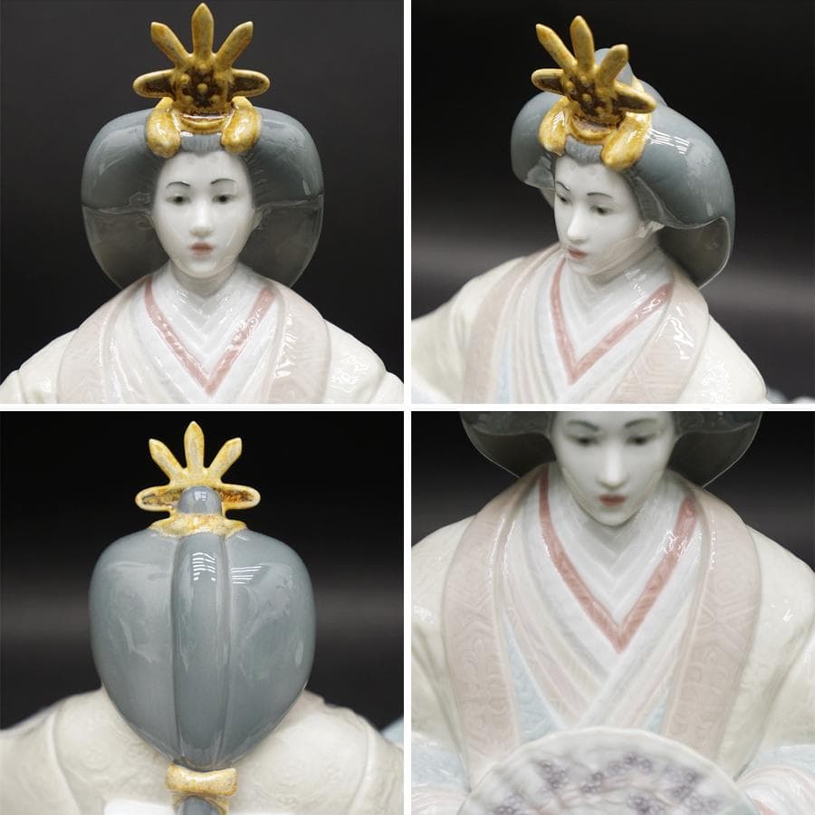 LLADRO リアドロ ひな人形 お雛様 雛人形 共箱 無傷 古美術品