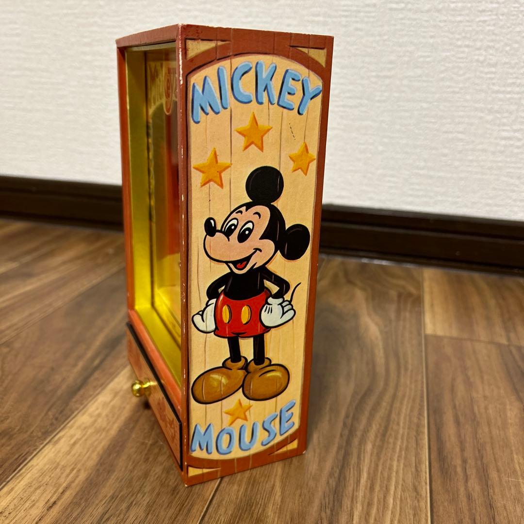 ディズニーミッキーマウス オルゴール 小物入れ