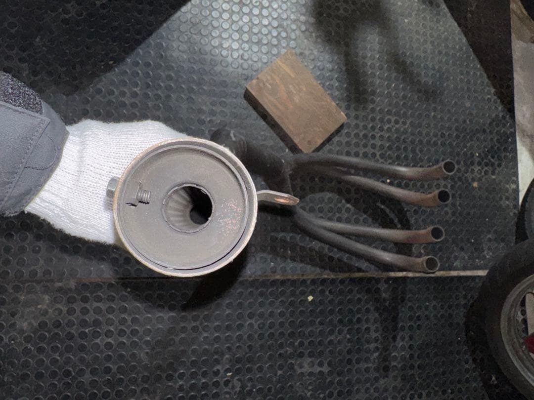 gpz400f マフラー　ショート管　ゼファー　z400gp