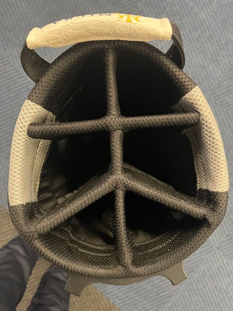 MIURA ホワイト ゴルフバッグ