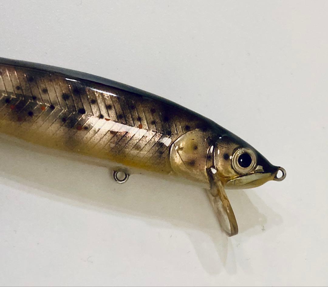 【1980s】オールドウッドベイト イワナ13.5cm WOODBAIT 激レア