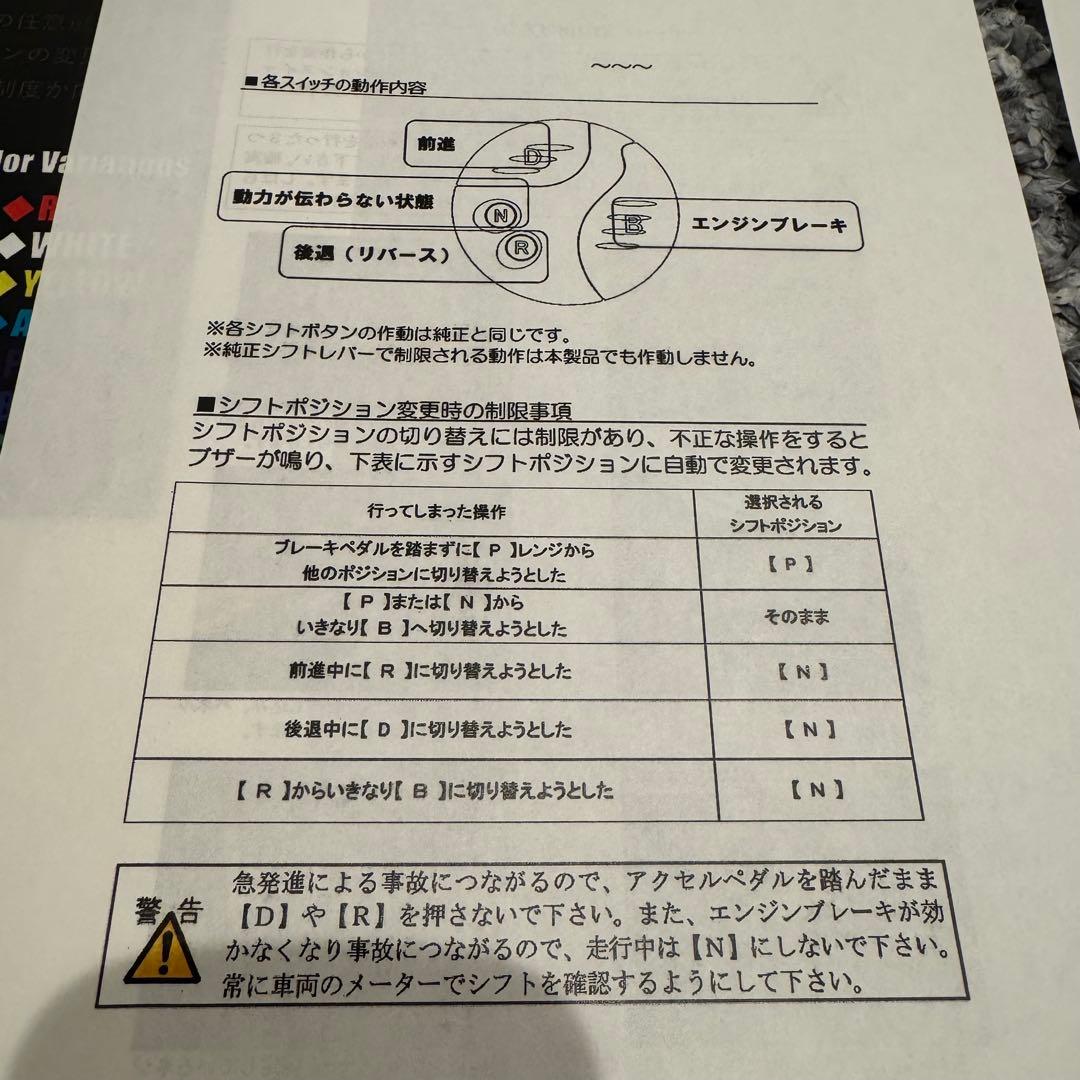 定価3,3万円 プリウス 30 AQMF+ スマート ポジション シフトスイッチ