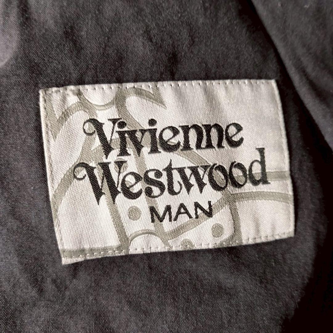 【鬼フェード】ヴィヴィアンウエストウッドマン 変形モッズコート ロング オーブ