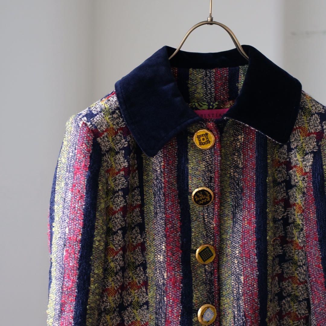 Christian Lacroix フランス製　ヴィンテージ　古着　ジャケット