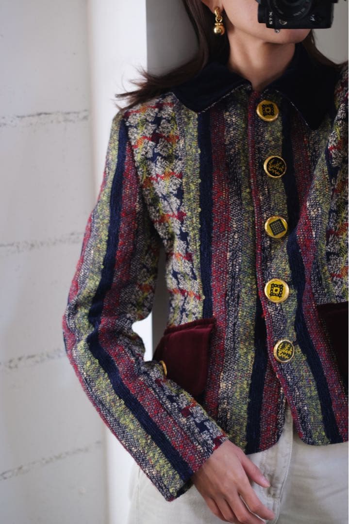 Christian Lacroix フランス製　ヴィンテージ　古着　ジャケット