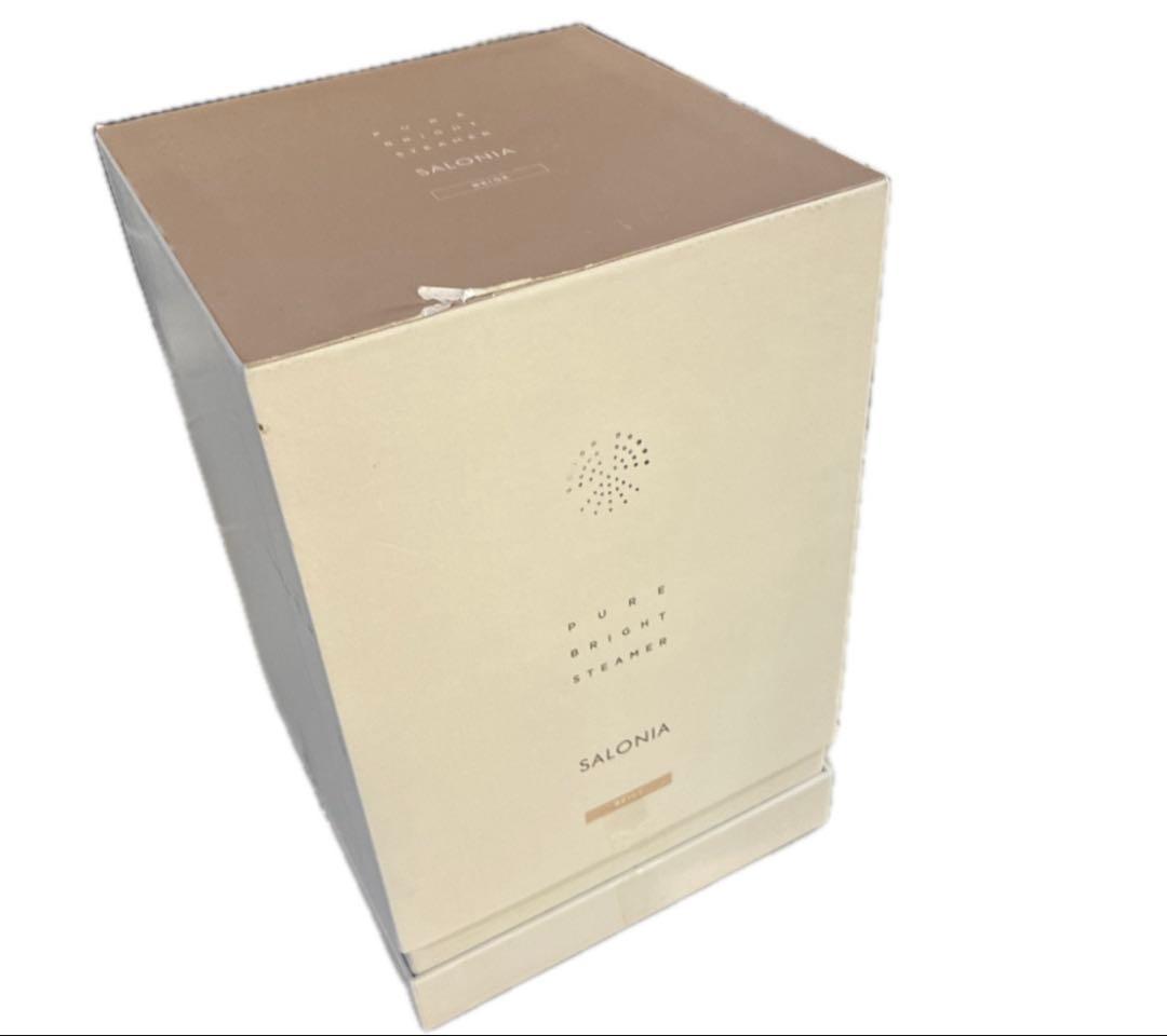 SALONIA サロニア ピュアブライト スチーマー 美容 SAL22207BE