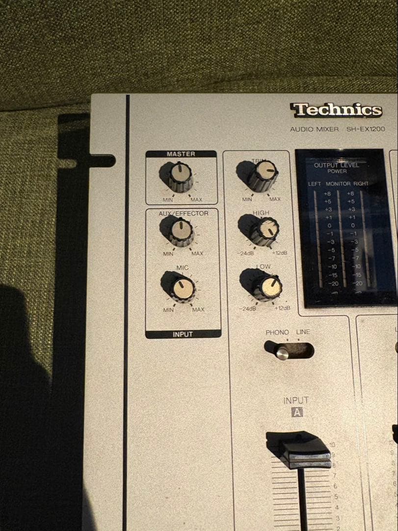 Technics SH EX1200 ミキサー DJ 動作確認済み