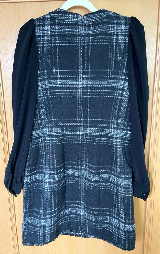 ワンピース Herlipto Gabriel Tweed Mini Dress
