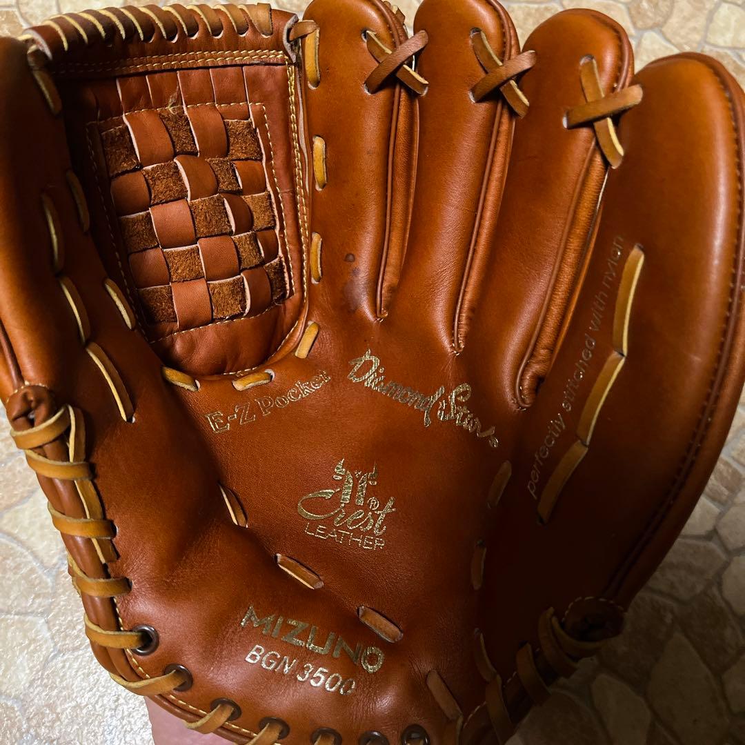 MIZUNO 美津濃 軟式 野球 グローブ 大人用 当時品 ビンテージ ⚫︎127
