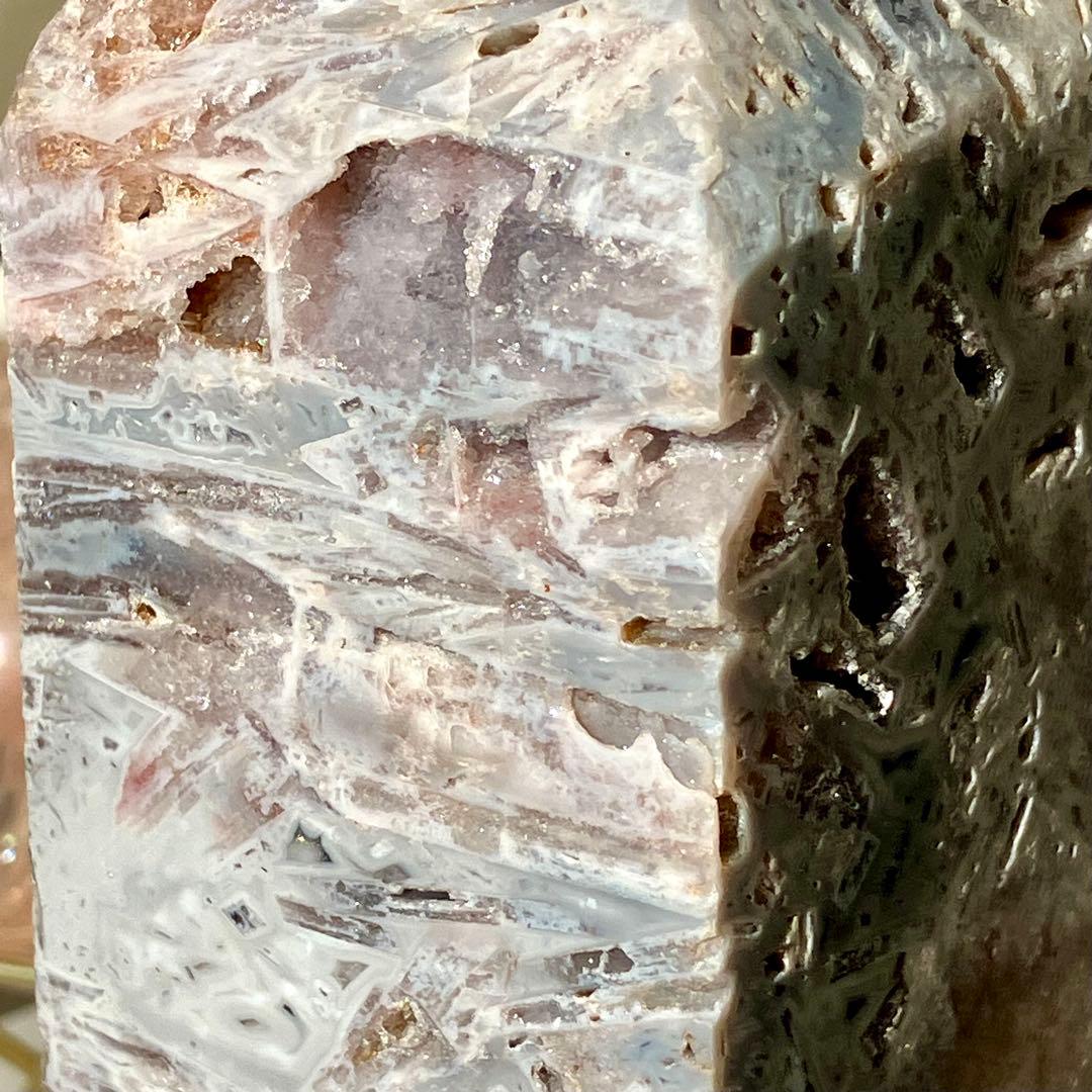 Bigサイズ✳︎ ドゥルージー煌めくポイント ピンクアメジスト タワー