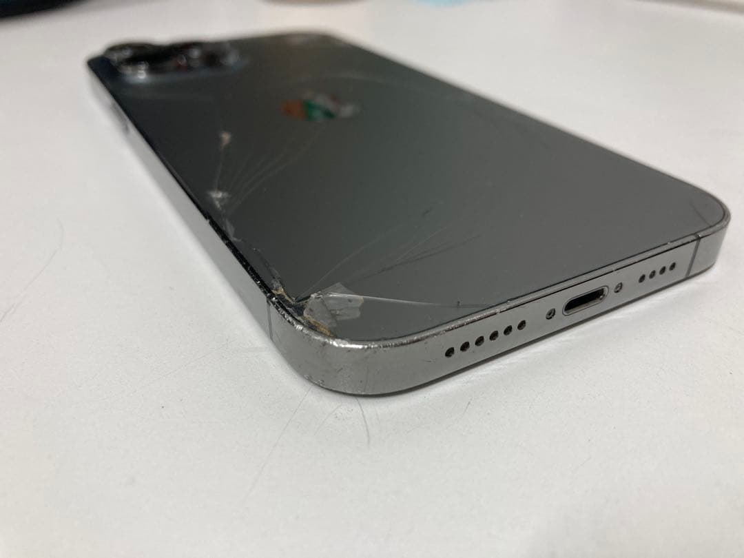 iPhone 13 pro max 128GB グラファイト　ジャンク　N239