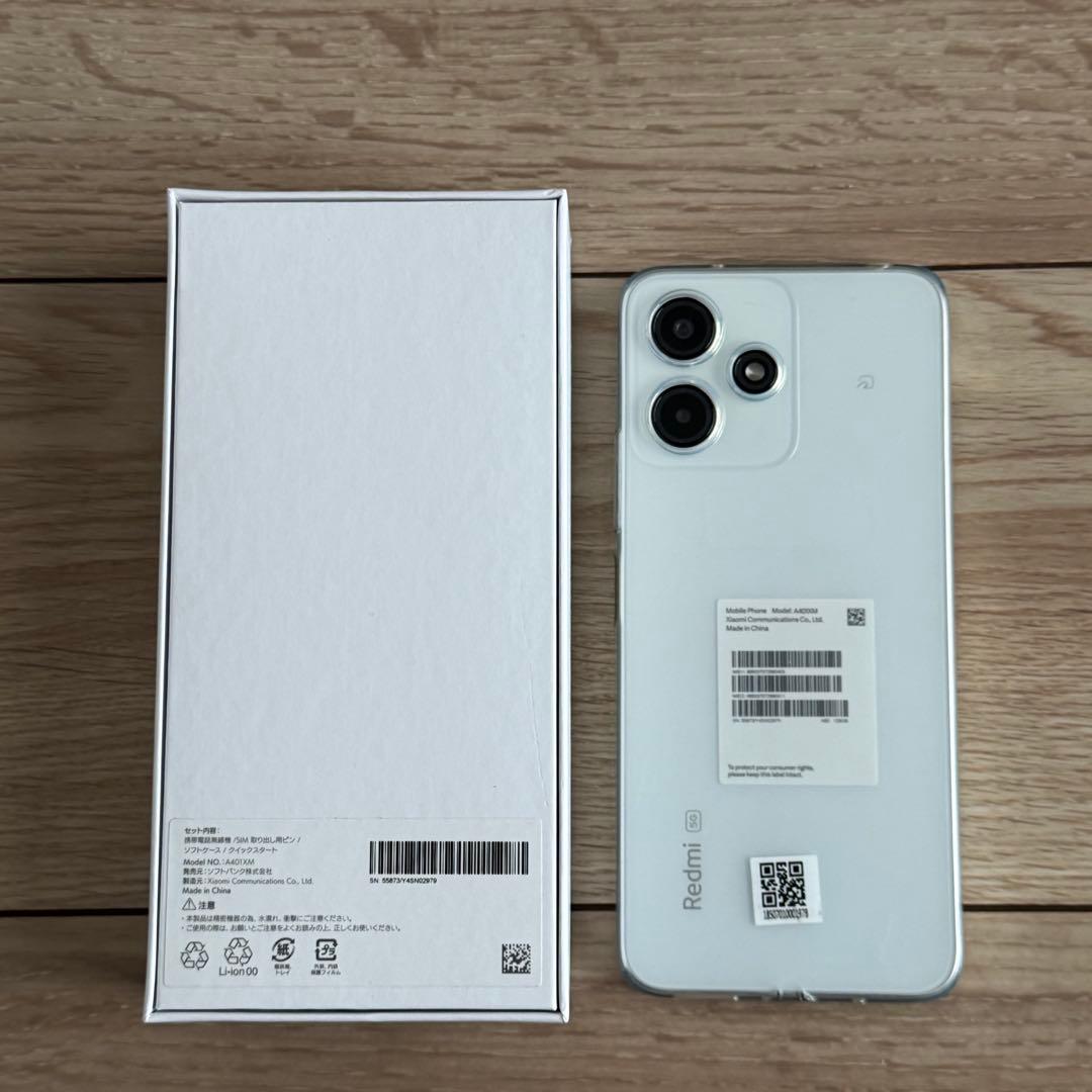 【中古】Redmi 12 5G ムーンライトホワイト｜SIMフリー