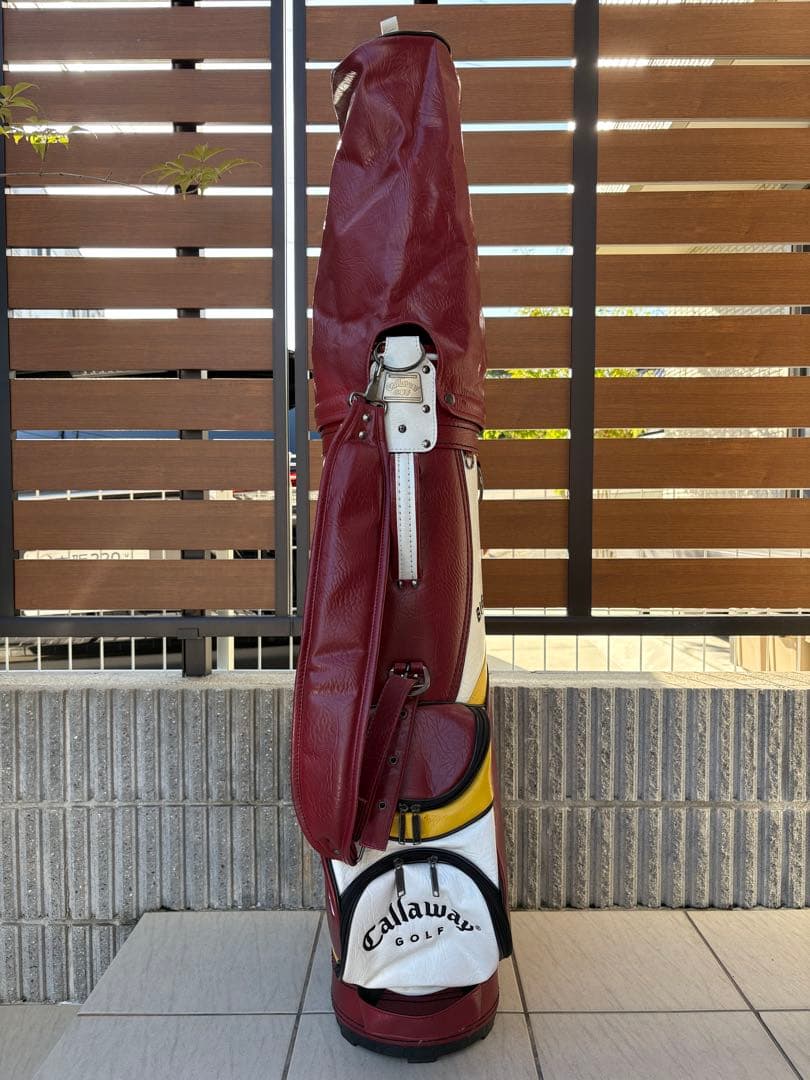 Callawaygolf BIG BERTHA レザーキャディバッグ レア 美品