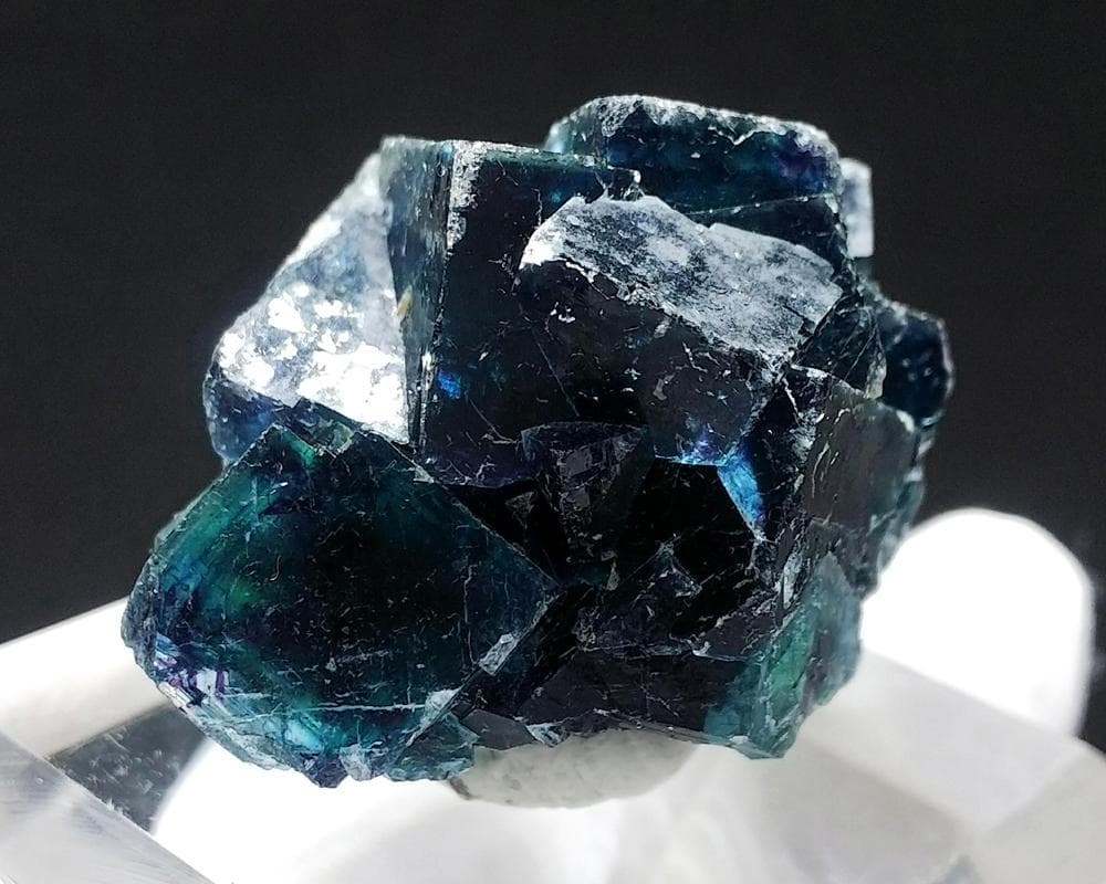 513 オコルス鉱山 フローライト ブルー パープル 蛍石