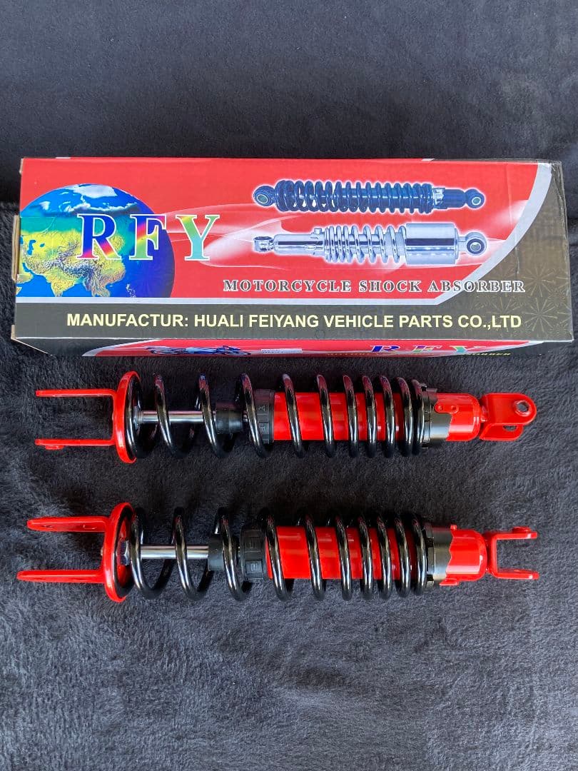 HAWK ホ−クタイプ赤黒　リアサス