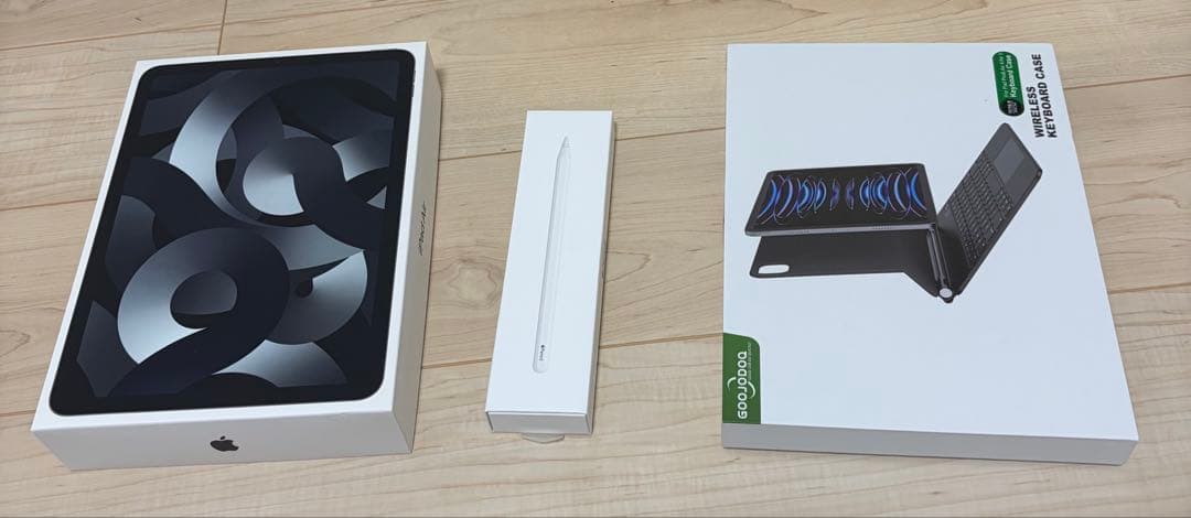 【美品】iPad Air 5世代 ＋Apple Pencil 2＋キーボード