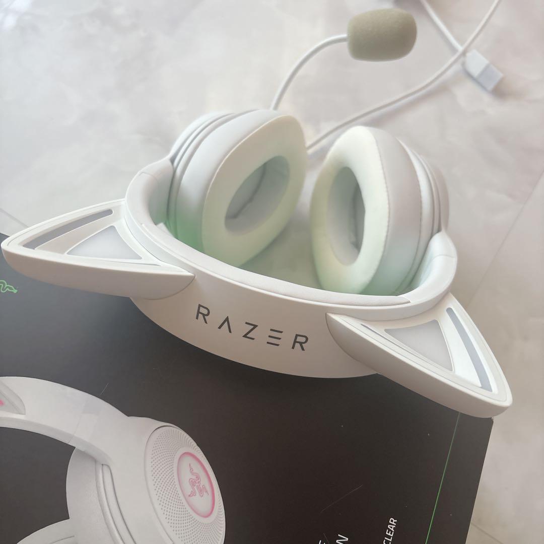 Razer レイザー Kraken Kitty V2 White