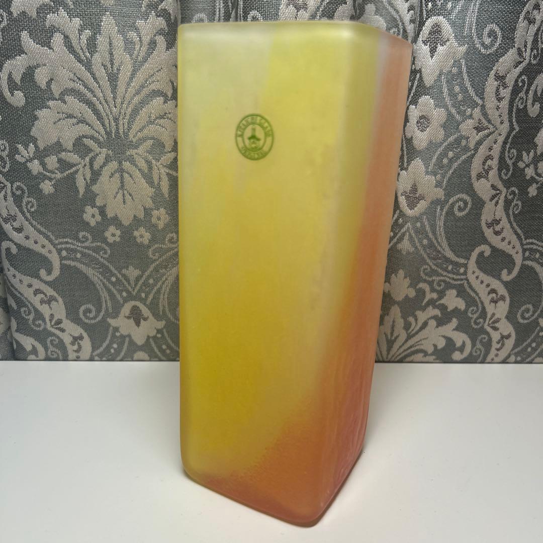 北一硝子 花瓶 角型 4点セット ＊花器 四角