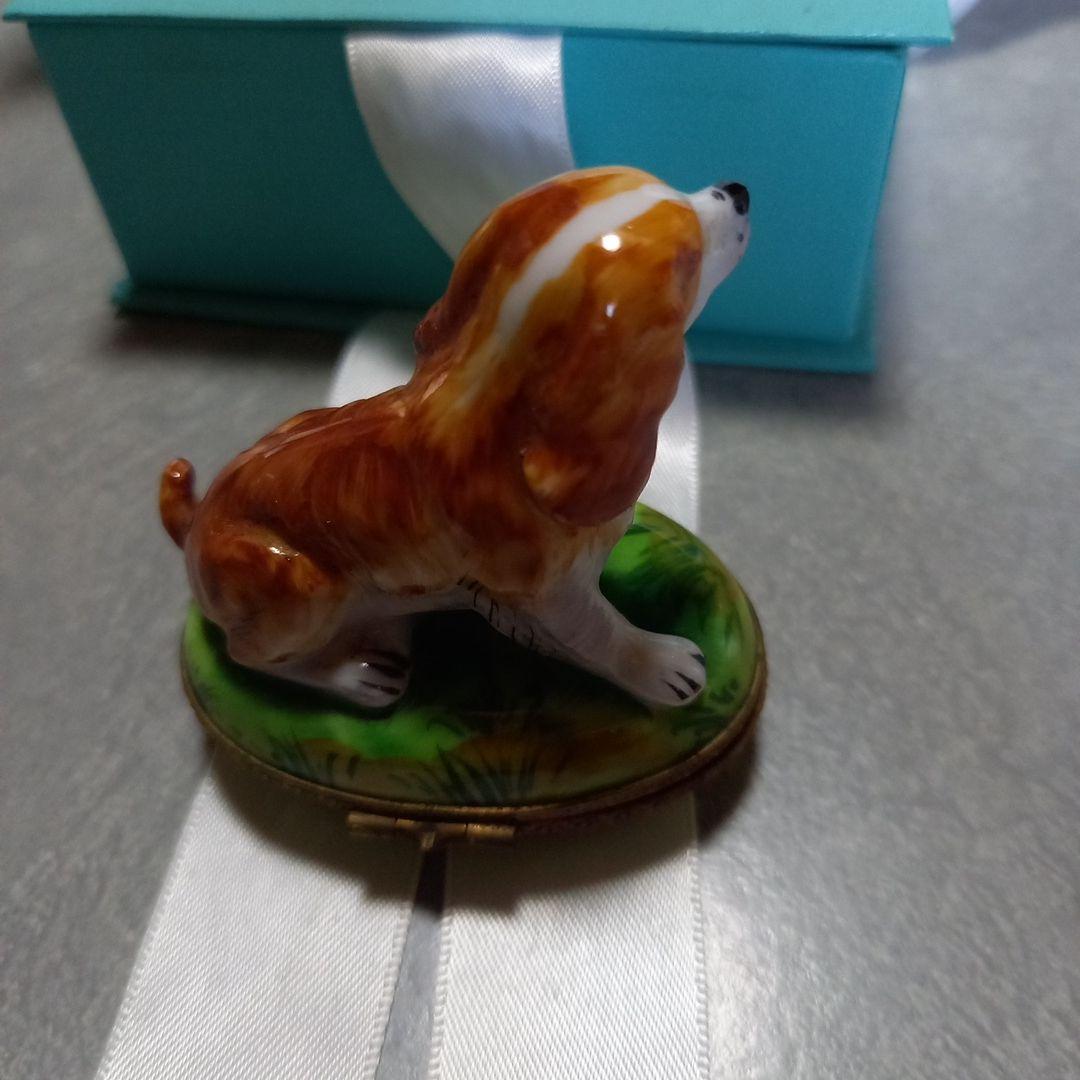 リモージュ　フランス製可愛い犬