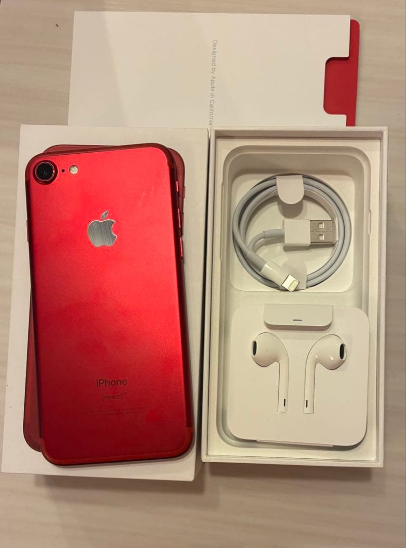 iPhone 7 128GB (PRODUCT)RED ソフトバンク本体