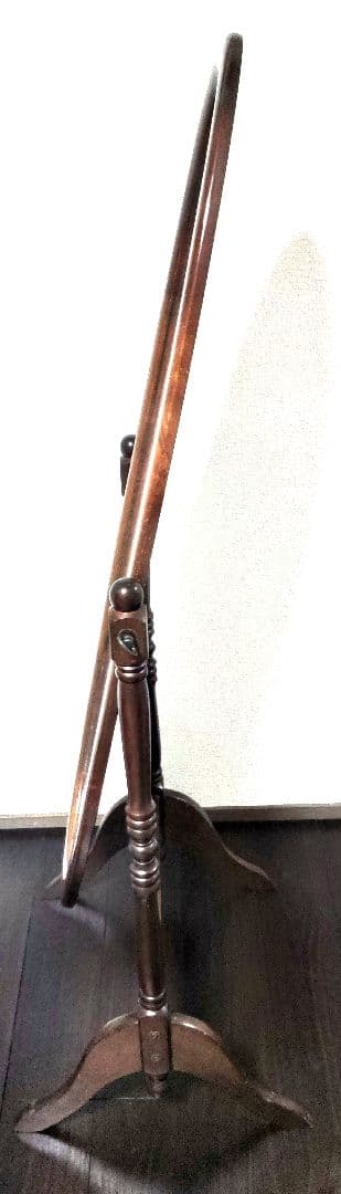 オーバル型/アンティーク/全身鏡/スタンドミラー/ヴィンテージ//レトロ