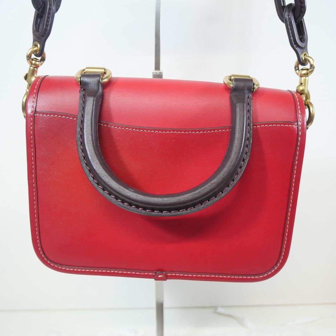 美品 COACH 3way ショルダーバッグ ローグ チェーン