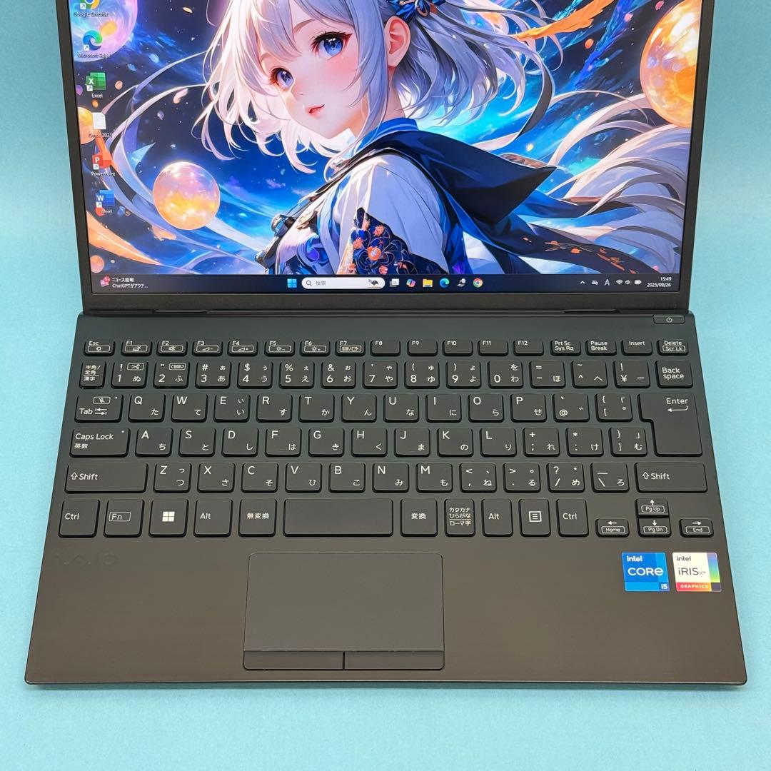 極美品807 VAIO PJ i5 第11世代 16GB office 12.5