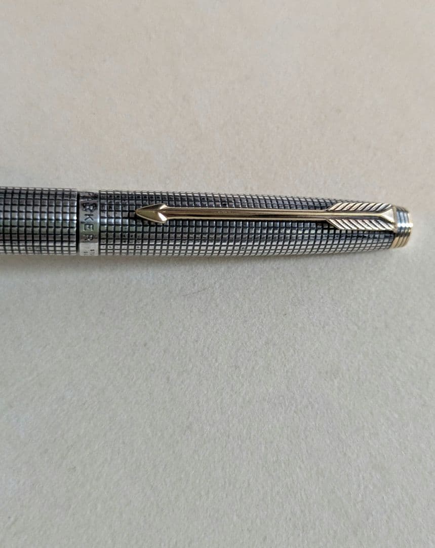 パーカー　万年筆　スターリングシルバー　ペン先14K