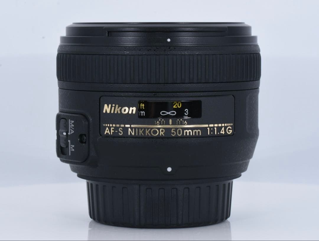 Nikon AF-S NIKKOR 50mm F1.4G ARCREST付き