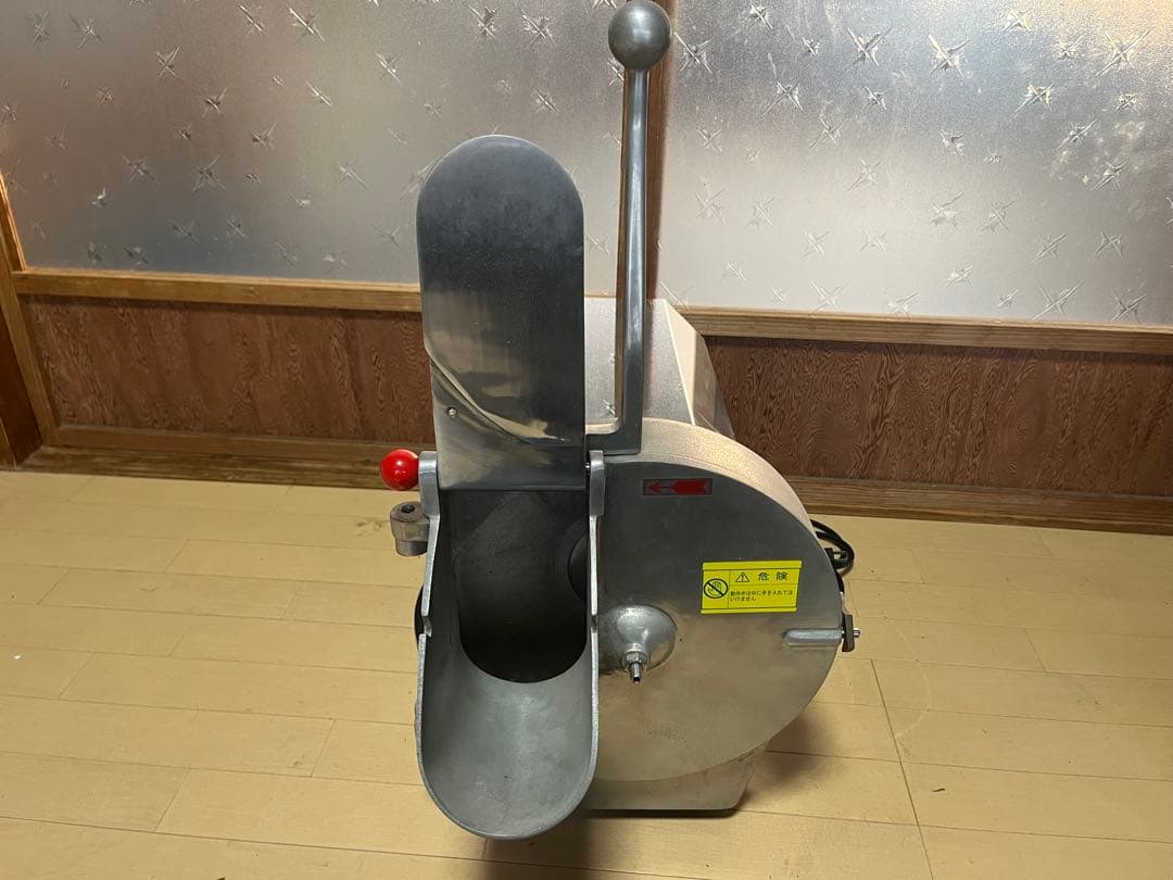 大道　オオミチ　業務用野菜スライサーOMV-300D 100v 4種刃付き動作品