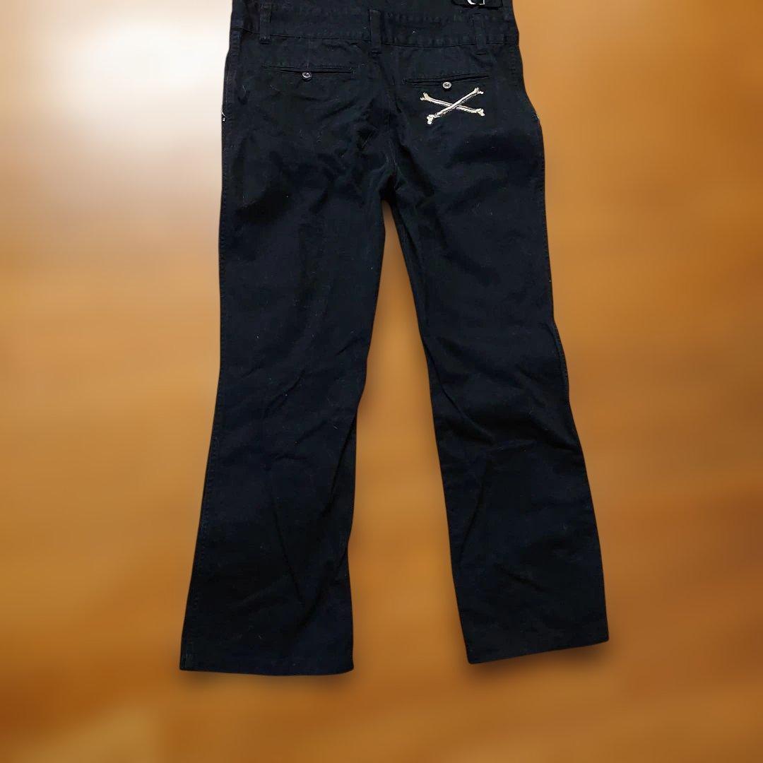 VANSON　ツナギ　スカルプリント　オールインワン