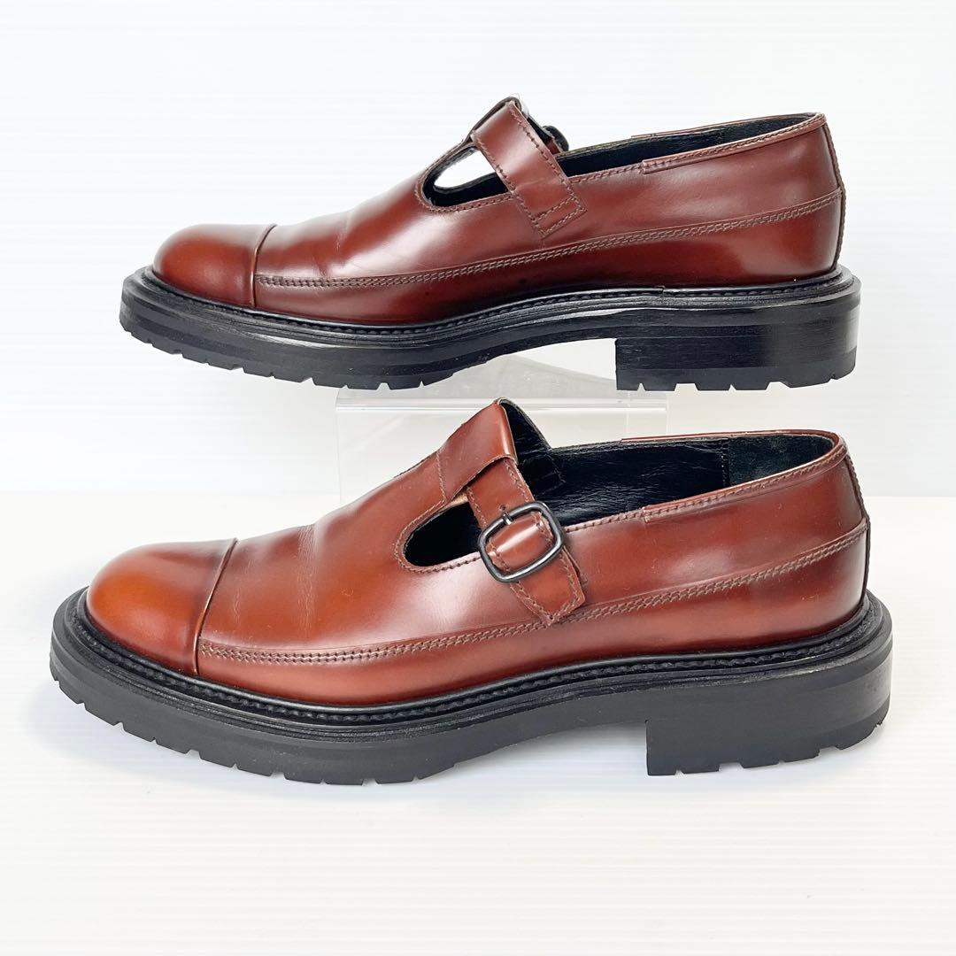 美品✨ HEREU ローファー Tストラップ ブラウン 24 スペイン