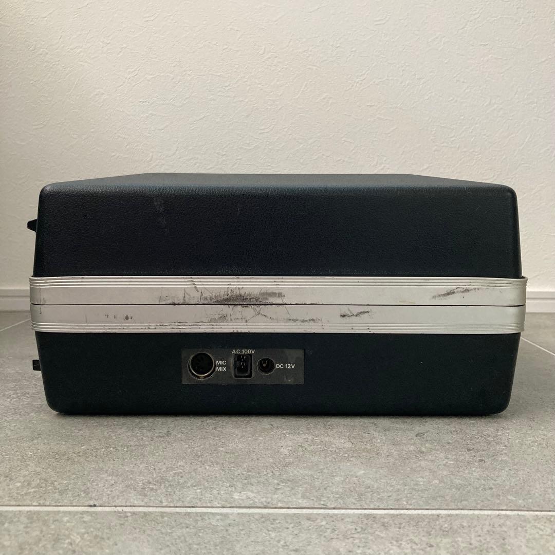 昭和レトロ ポータブル ラジカセ レコードプレーヤー クラウン GTX-5000