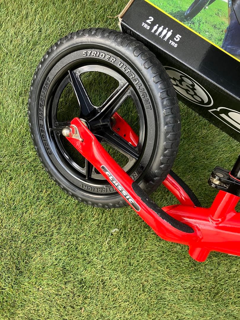 STRIDER バランスバイク レッド ストライダー 12インチ 日本正規品