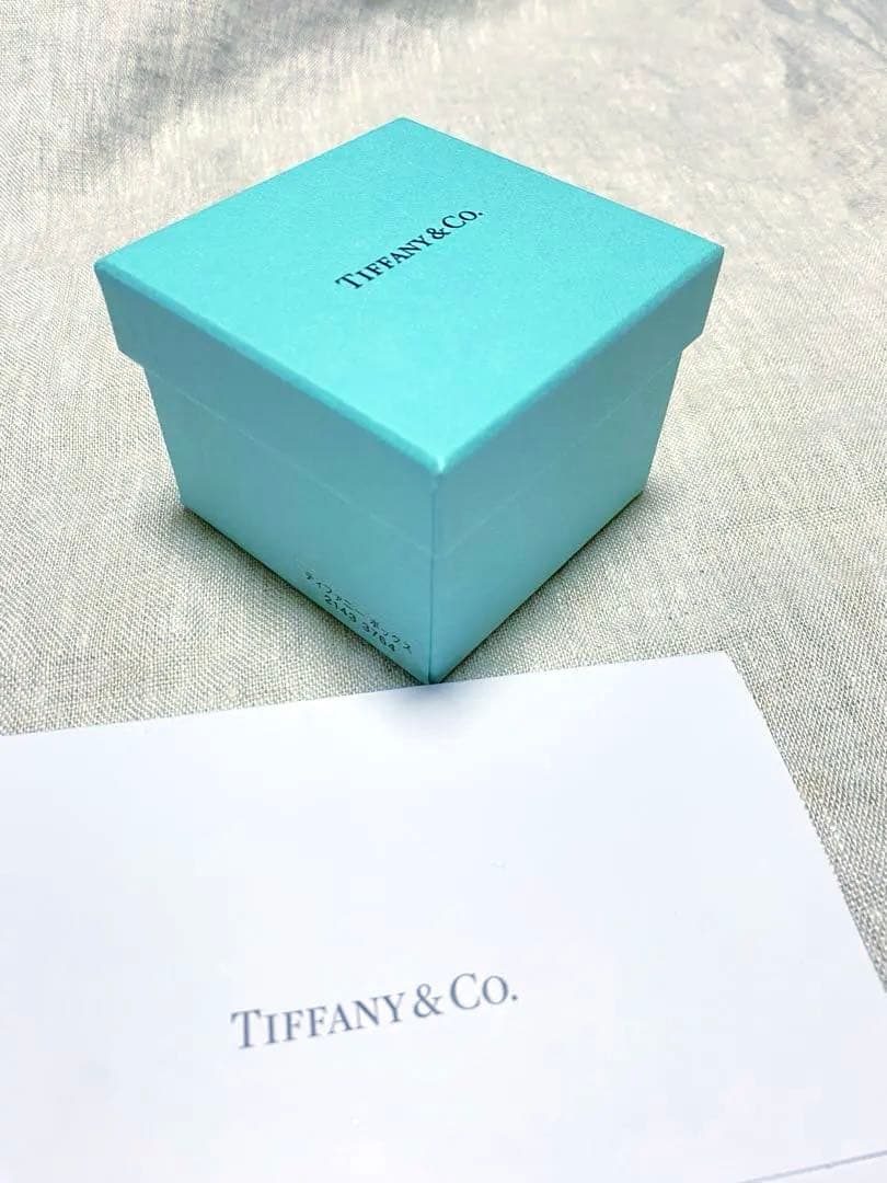 【新品未使用】正規品★ティファニー ミニ ブルー ボウ ボックス 小物入れ陶器