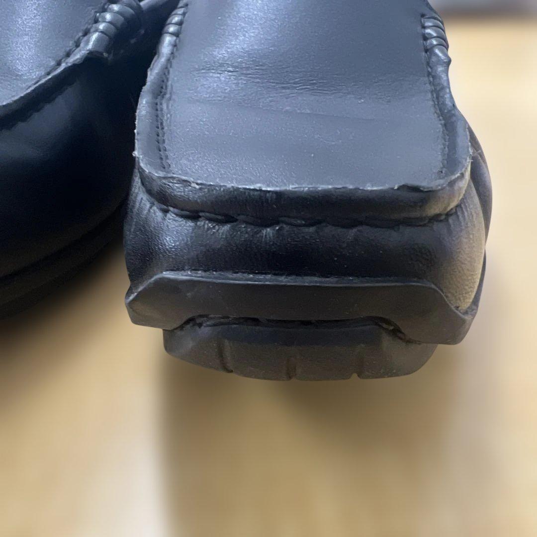 リーガル 黒 スリッポン 27cm