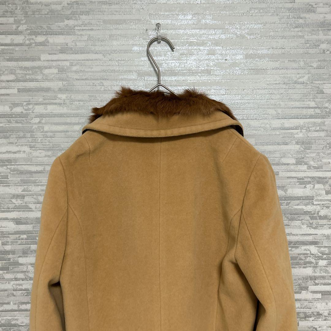 ヴィヴィアンタム ファー取外し可 高級ショートコート　ベージュ