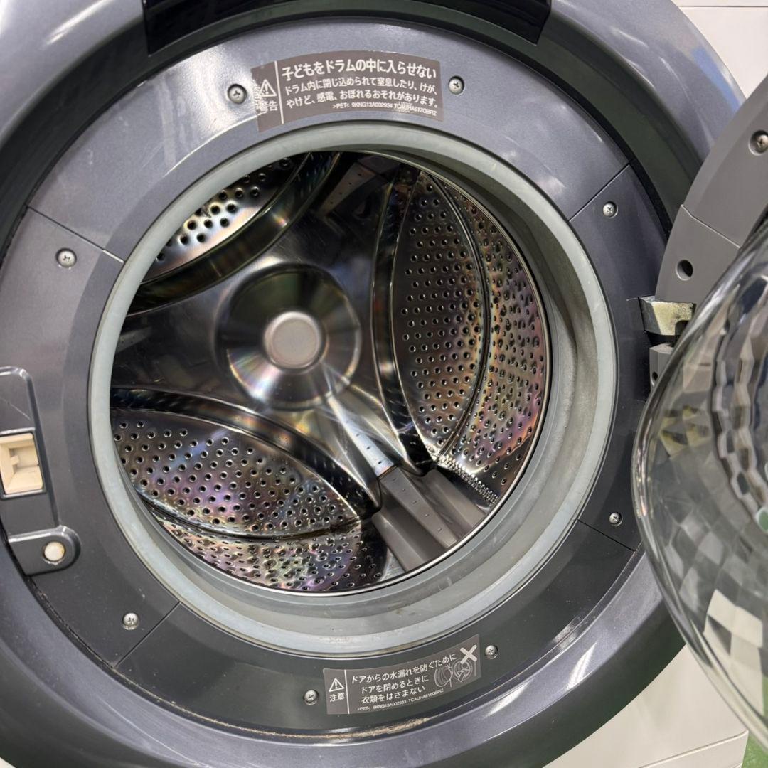285↑送料設置無料★SHARPドラム式洗濯機　乾燥機能付き　7㌔