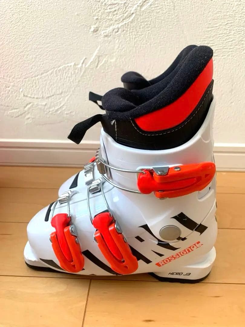 【美品】ROSSIGNOL HERO J3 ジュニア用スキー ブーツ18.5cm