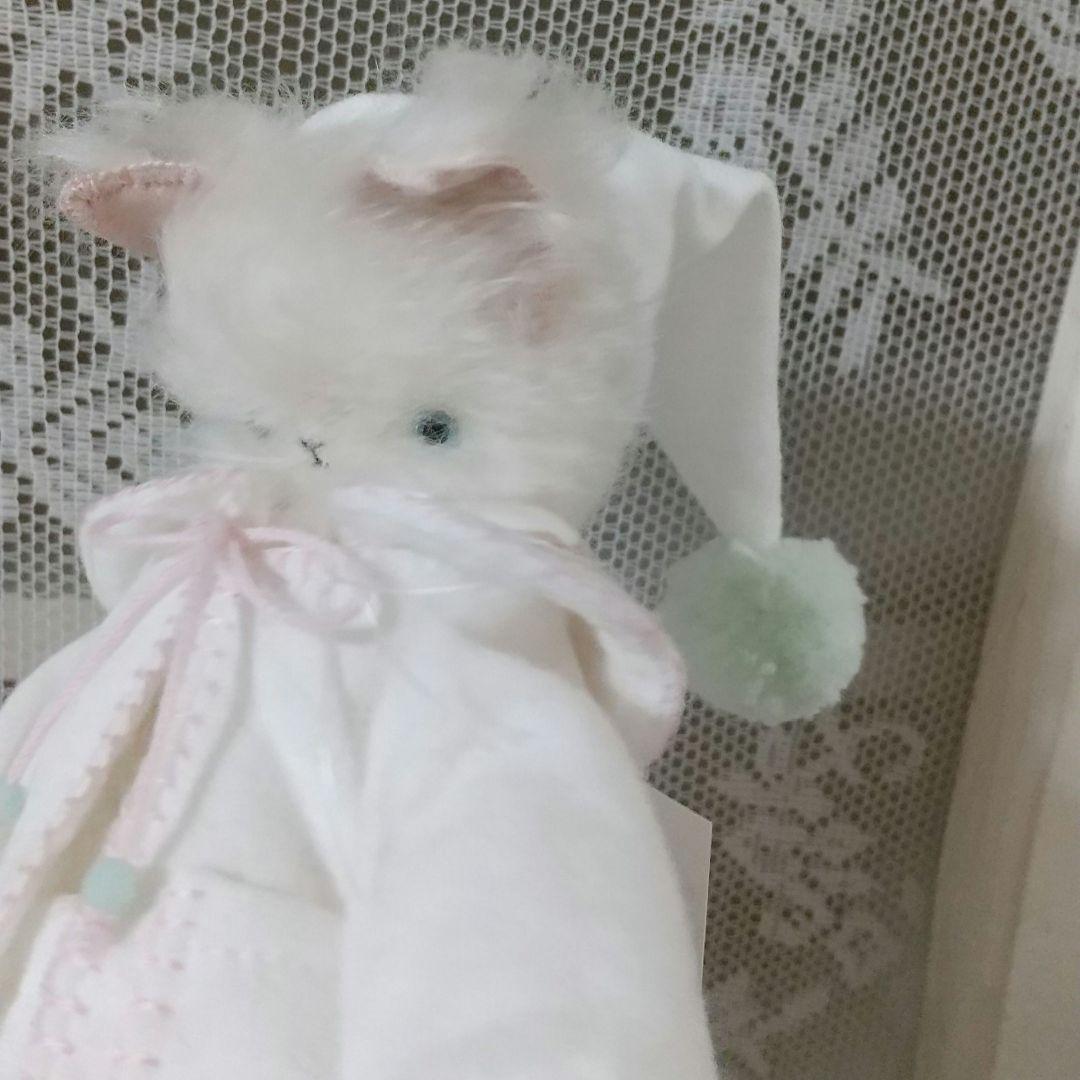 ♡作家ぬいぐるみ作家ベアアーティストベア猫ネコねこ箱つき作家テディベア