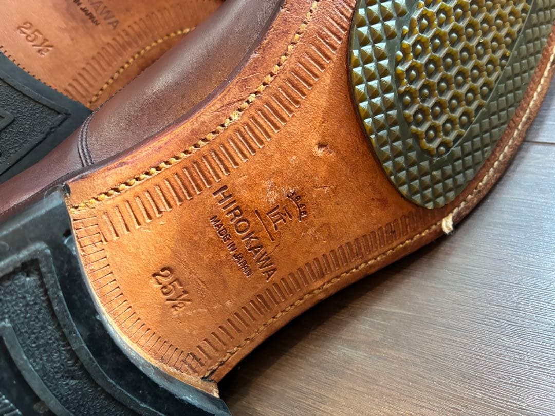 スコッチグレイン 匠モデル 使用少ない ストレートチップ