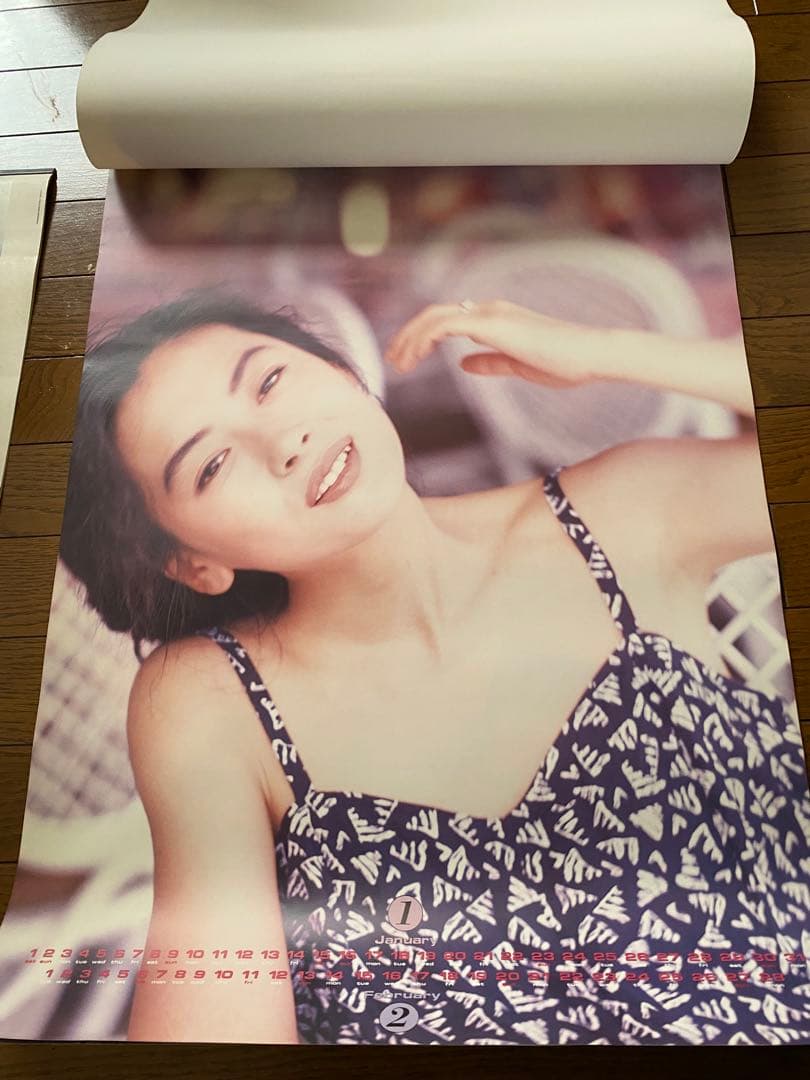 中山美穂 1993年〜2000年ポスターカレンダー　 ＊1996年はありません