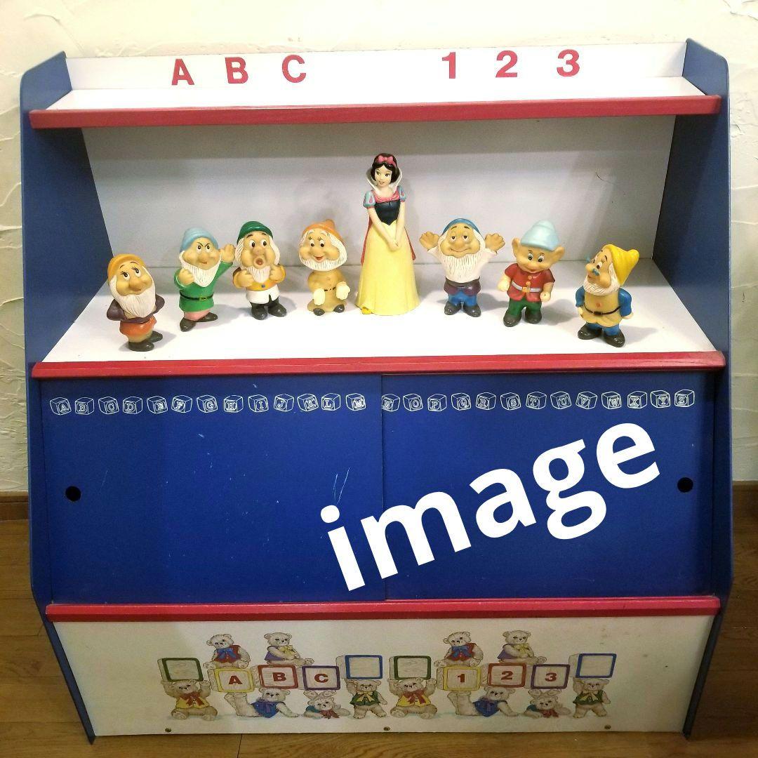 レトロ ポップ カントリー 昭和 クマ 収納 飾り棚 おもちゃケース ラック