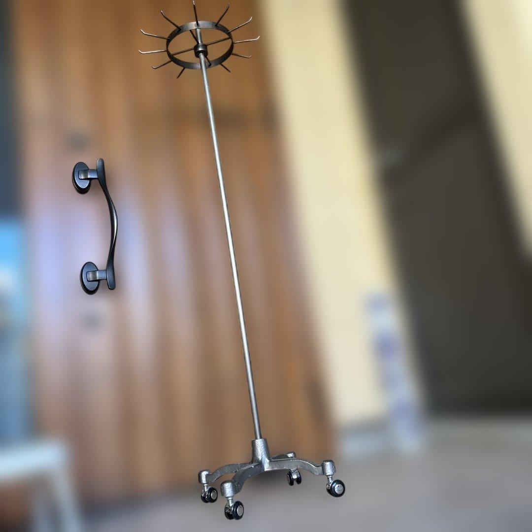 インダストリアル サークルハンガー アイアンラック シャビー ヴィンテージ