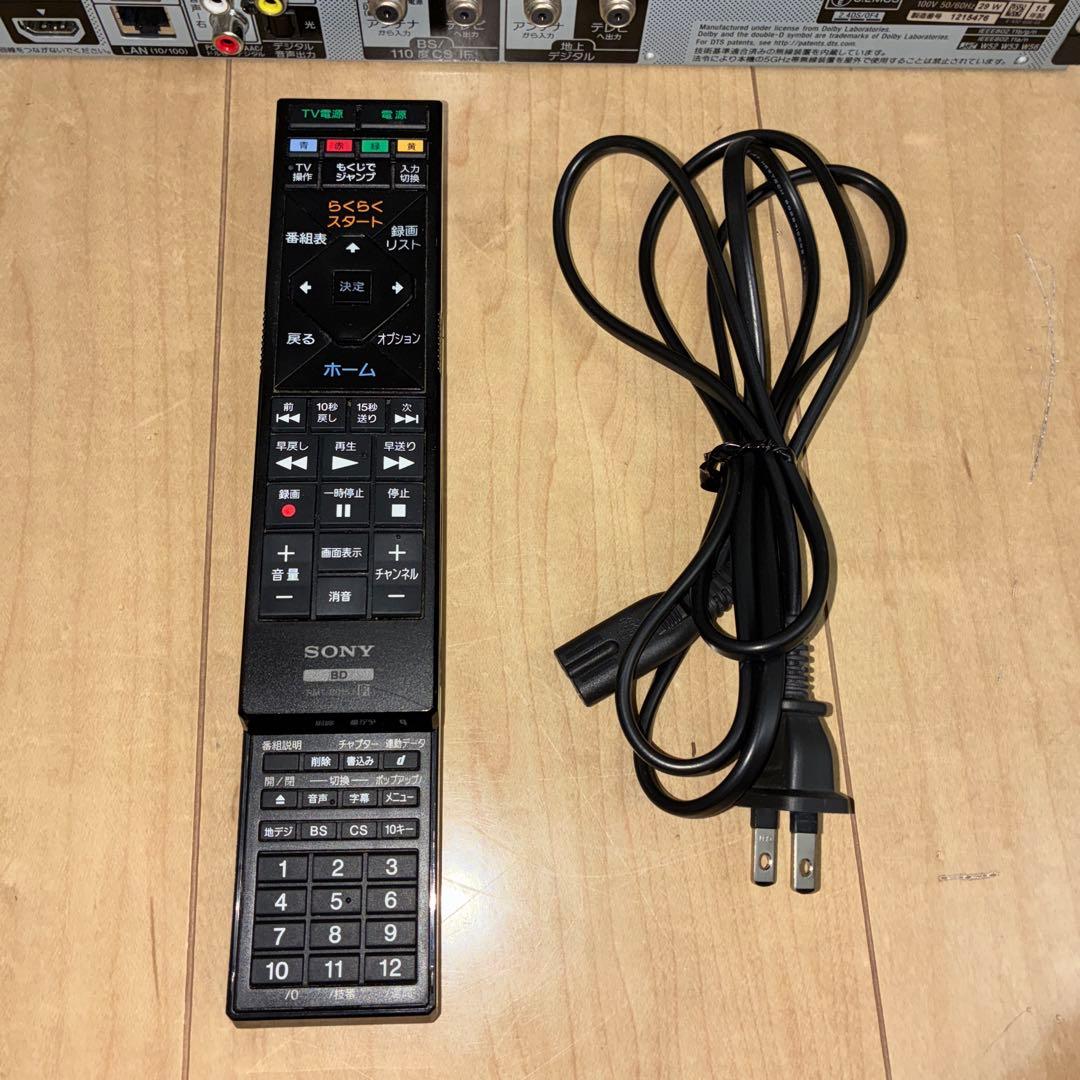 Sony ブルーレイレコーダー　BDZ-ET2200動作ok です