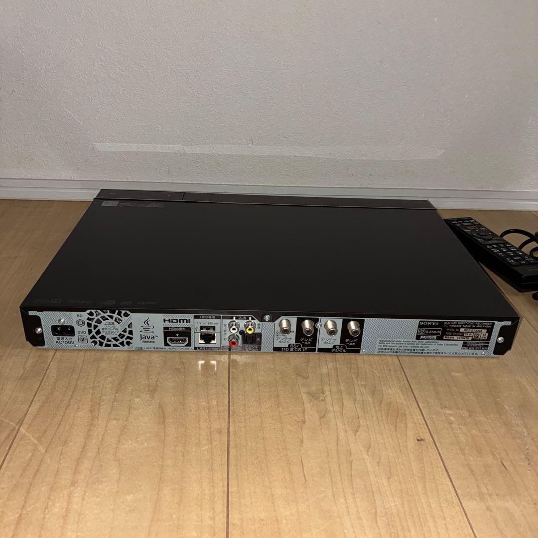 Sony ブルーレイレコーダー　BDZ-ET2200動作ok です