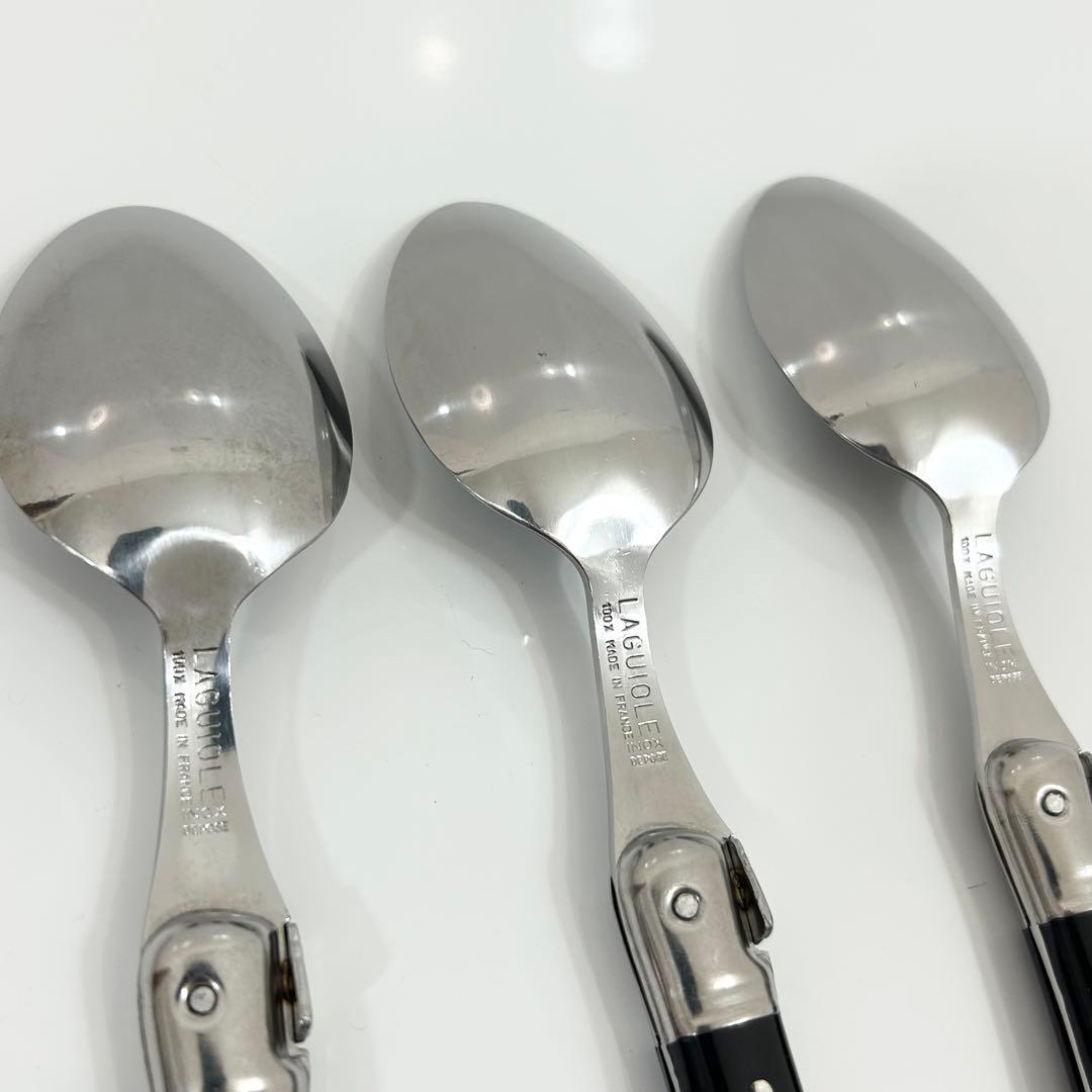 LAGUIOLE ラギオール ライヨール カトラリーセット ブラック 9本